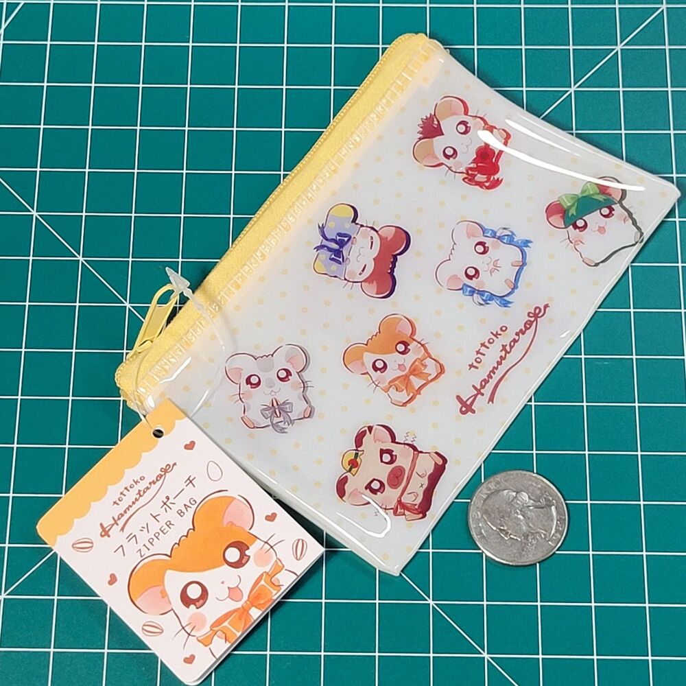 Ham-Hams - Hamtaro Flat Zipper Pouch